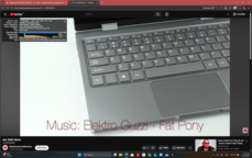 Teste do YouTube: apenas alguns quadros perdidos