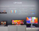 Monitor OLED IJP portátil com tela dobrável em três partes, de 16 a 28 polegadas