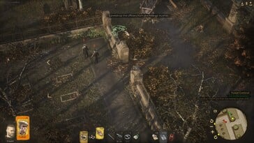 Uma imagem que mostra várias personagens em War Mongrels.