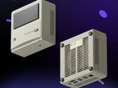 O AYANEO AM01 deve seu design aos desktops Macintosh vintage Apple. (Fonte da imagem: AYANEO)