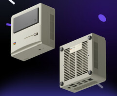 O AYANEO AM01 deve seu design aos desktops Macintosh vintage Apple. (Fonte da imagem: AYANEO)
