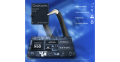 A Qualcomm volta a provocar o modem X65. (Fonte: Qualcomm)