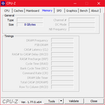 CPU-Z Memory