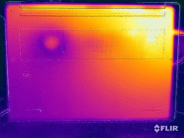 Teste de estresse de temperatura da superfície (parte inferior)