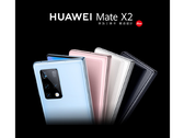 O Mate X2 tem 4 opções de cores. (Fonte: Huawei)