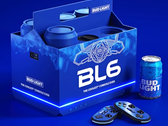 O console de jogos BL6 da Bud Light. Sim, isto é real. (Imagem via Bud Light)