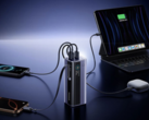 O Power Bank 145W 20.000mAh EnerGeek GR11 (foto) da Baseus apareceu na Amazon. (Fonte da imagem: Baseus)