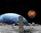 Imagem do conceito. Projeto Fission Surface Power da NASA. (Fonte da imagem: NASA)