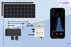 O Legion Solar 7 é um sistema de energia doméstico, incluindo painéis solares e um computador AI. (Fonte de imagem: Legion)