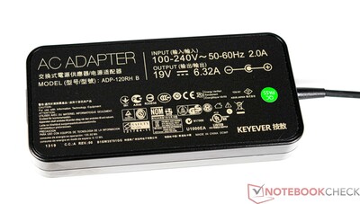 adaptador de energia de 120 watts (inferior)