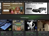 A nova página de crowdfunding (vista acima) está em sua fase de lançamento, mas já lista uma série de projetos interessantes (Fonte da imagem: MakerWorld)