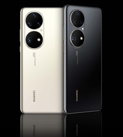 O P50 Pro é lançado fora da China em duas cores e com um chipset Snapdragon. (Fonte da imagem: Huawei)