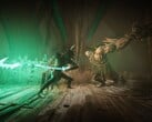 Uma imagem que mostra uma batalha contra um inimigo em Thymesia.