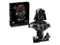 Uma imagem mostrando o novo conjunto LEGO Darth Vader.