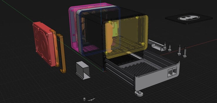 Todo o design foi compilado no Shapr3D. (Fonte da imagem: Jack Harvest)