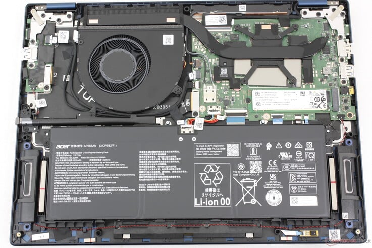 Placa-mãe do Acer Swift Spin 14 AI 2026