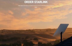 As velocidades da Starlink caíram no terceiro trimestre (imagem: SpaceX)