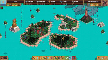 Na foto: uma captura de tela do jogo Flooded.