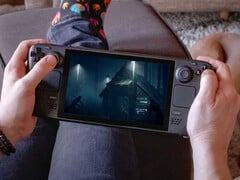 O pacote de Halloween Fright or Flight inclui Blair Witch e outros sucessos de terror. Na imagem: uma foto editada do Steam Deck executando Blair Witch.