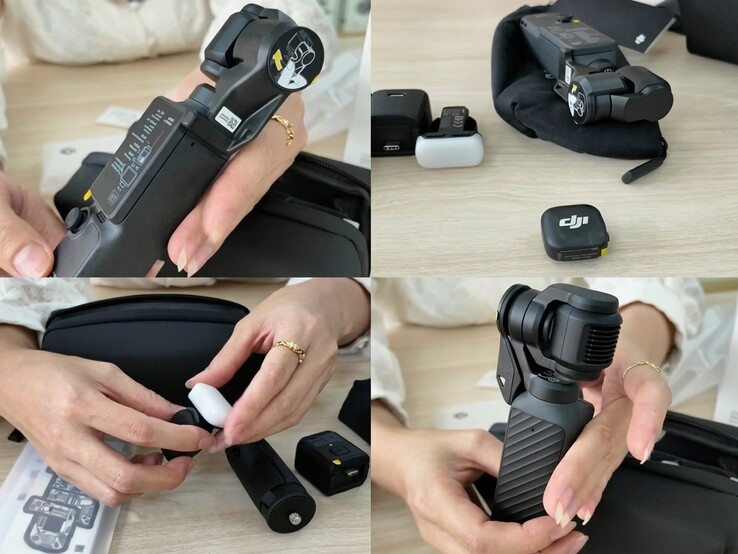 Não está claro se o que estamos vendo aqui é o Osmo Pocket 4 Creator Combo.