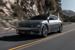 Como muitos outros carros elétricos, o Kia EV6 não atinge seu alcance oficial de 328 milhas na maioria dos testes da vida real (Imagem: Kia)