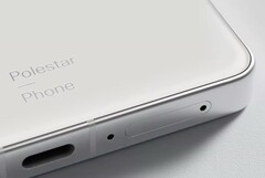 O Polestar Phone tem uma estrutura plana e bordas de tela particularmente finas. (Imagem: Polestar)