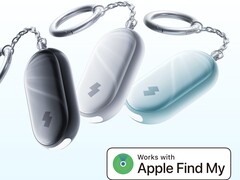 O Alarme de Segurança SwitchBot vem nas opções de cores preto, branco e aqua (Fonte da imagem: SwitchBot)