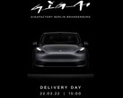 Já foram enviados convites oficiais para o evento do dia de entrega do Modelo Y Tesla (Imagem: Electrek)