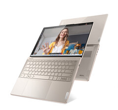 A Lenovo irá vender o Yoga Slim 9i em um colorido &quot;Oatmeal&quot;. (Fonte da imagem: Lenovo)