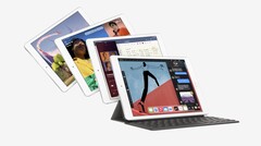 Espera-se que o iPad 9 chegue com um design mais fino, mas semelhante. (Fonte da imagem: Apple)