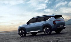 A Kia parece estar posicionando o elegante EV5 como o veículo elétrico que faz tudo, focado na praticidade, com apenas uma pitada de estilo. (Fonte da imagem: Kia Worldwide)