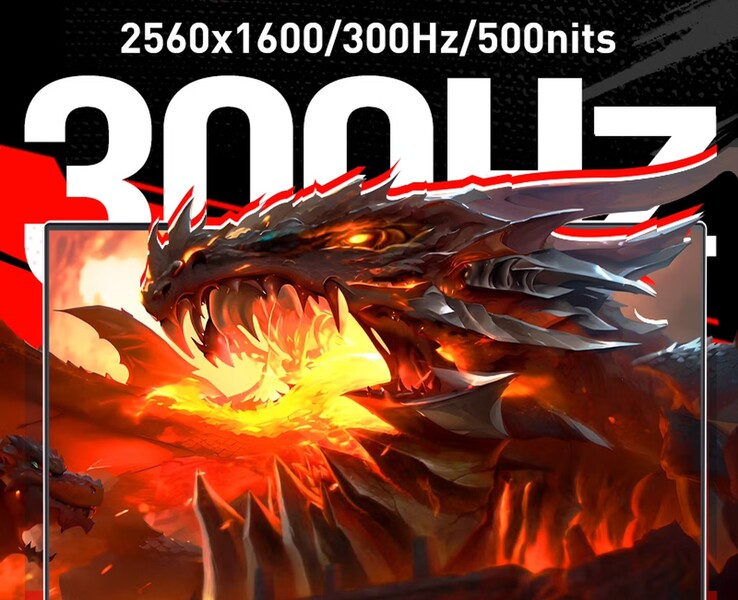 O laptop para jogos Mechrevo tem uma tela QHD de 300 Hz.