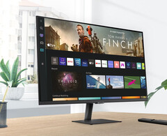 O M50C se baseia nos monitores anteriores da série Smart Monitor M5. (Fonte da imagem: Samsung)