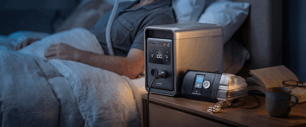 O recurso de no-break do Anker Solix S2000 torna-o adequado para aparelhos importantes, como um aparelho CPAP.