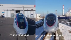 A CR450 está disponível em duas variantes. (Fonte da imagem: CRRC)