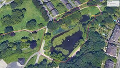 Teste GNSS: Circunavegação do lago