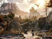 Uma imagem mostrando um dragão em GreedFall.