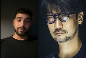 Hasan Kahraman &amp; Hideo Kojima. (Fonte da imagem: @BBBGameStudios/GDC - editado)