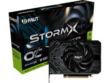 Palit RTX 4060 Ti 8 GB StormX OC (Fonte da imagem: Palit)