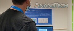 Uma lâmina supostamente vazada da Intel. (Fonte: AnandTech)