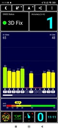 Recepção de GPS em ambientes externos