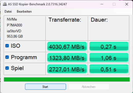 Copiar benchmark