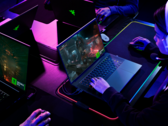A Razer Blade 16 oferece opções de exibição em modo dual mini-LED. (Fonte de imagem: Razer)
