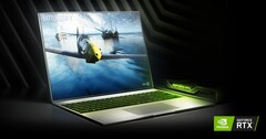 As GPUs NVIDIA RTX 3000 pousarão alegadamente em forma de laptop a partir de janeiro de 2021. (Fonte de imagem: NVIDIA)