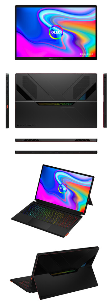 O OneXPlayer Super X com resfriamento a ar. (Fonte da imagem: One-Netbook)