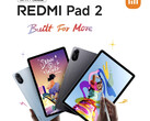 O Redmi Pad 2 vem em duas opções de cores, mas não quando configurado com conectividade 4G. (Fonte da imagem: Xiaomi - editado)