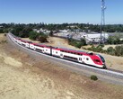 A unidade múltipla Caltrain Elictric da Stadler. (Imagem: Caltrain)