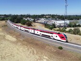 A unidade múltipla Caltrain Elictric da Stadler. (Imagem: Caltrain)