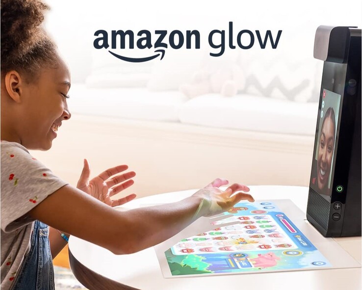 O dispositivo de videochamada interativo Amazon Glow para crianças (Fonte da imagem: Amazon)