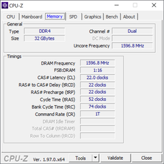 Memória CPU-Z